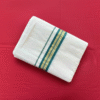 Handloom Kasavu Mundu for Men - Green Border
